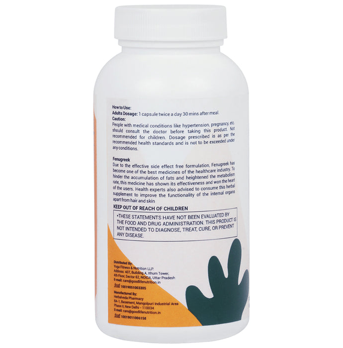 Goodlife Nutrition Fenugreek Extract Capsule