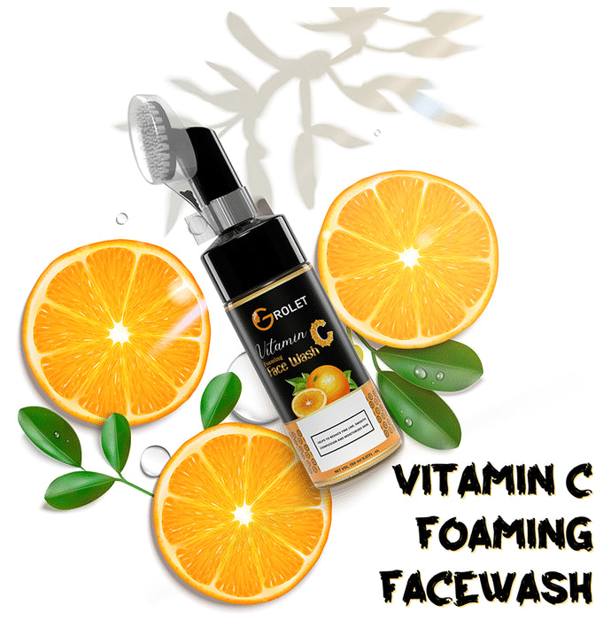 Grolet Vitamin C Foaming Face Wash