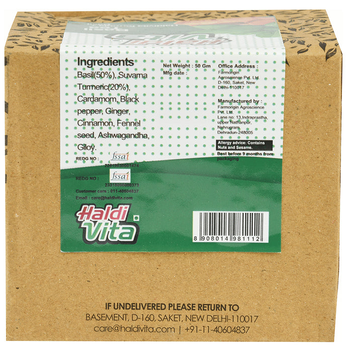 Haldivita Basil Tea (25 Bags Each)