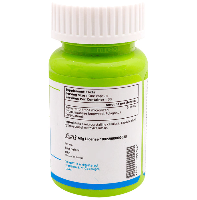 Hale Up Resveratrol Trans Micronized Capsule