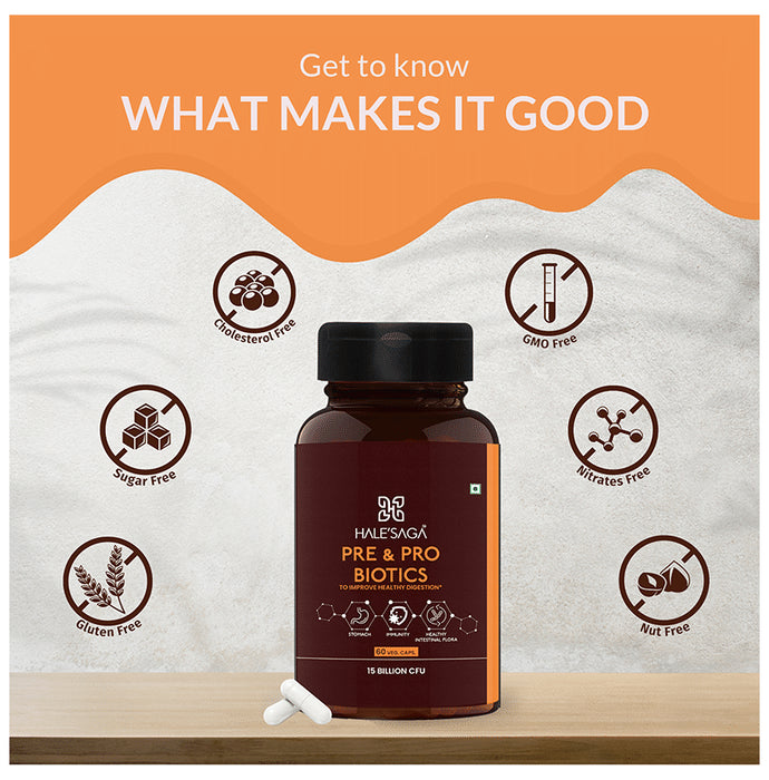 Halesaga Pre & Pro Biotics Veg. Cap.