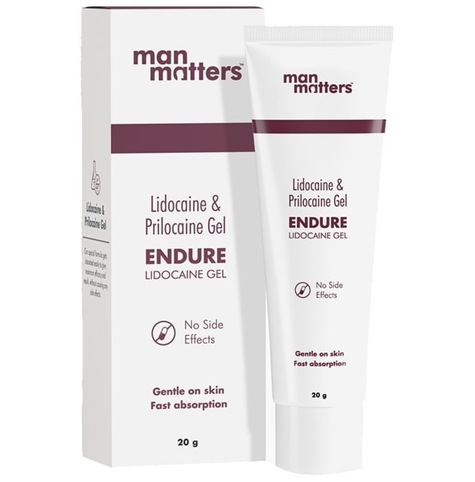 Man Matters Lidocaine & Prilocaine Endure Delay Gel for Men - Classic Derma