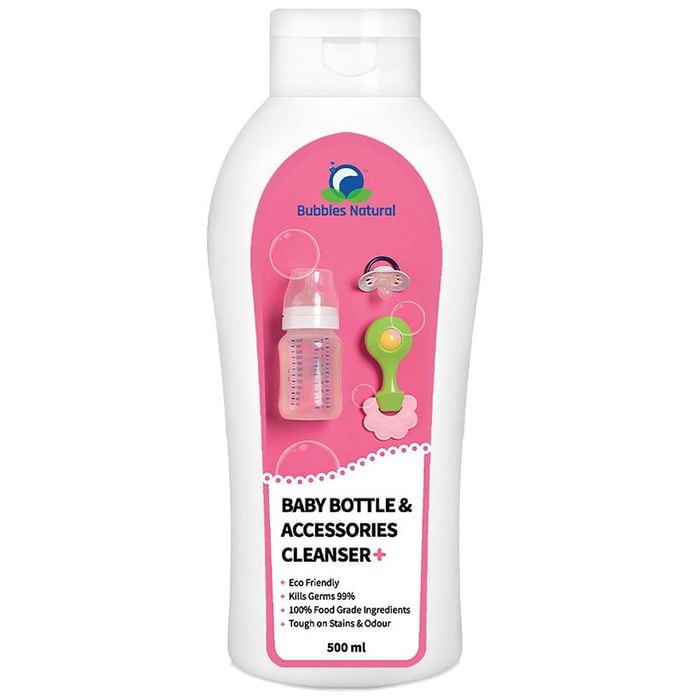 Bubbles Natural Baby Bottle & Accessories Cleanser+ - Classic Derma