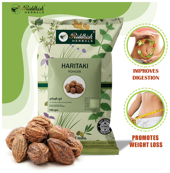 Riddhish Herbals Haritaki Powder(100 gm Each)