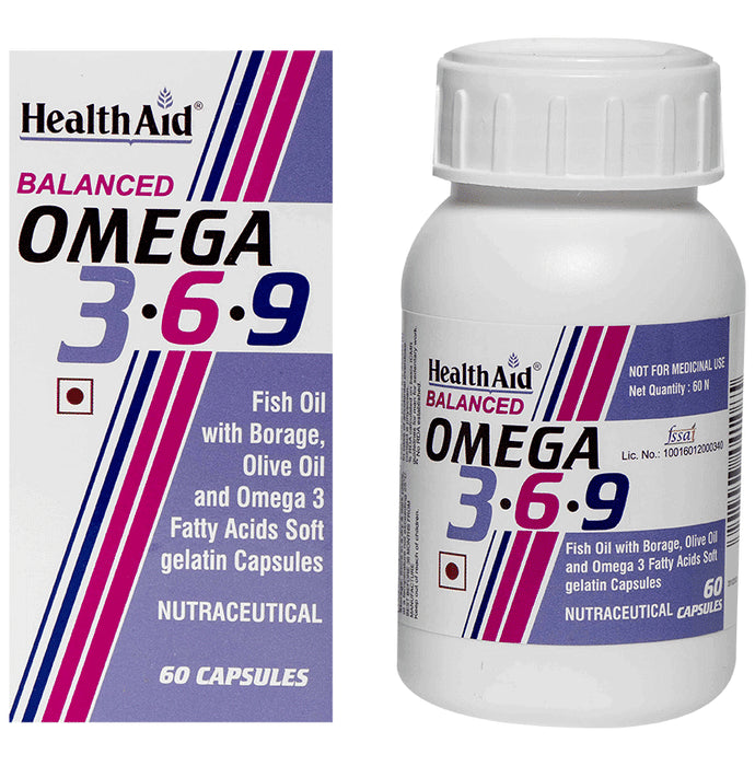 HealthAid Balanced Omega 3,6,9 Capsule