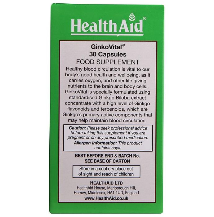 Healthaid Ginkovital 5000mg Capsule
