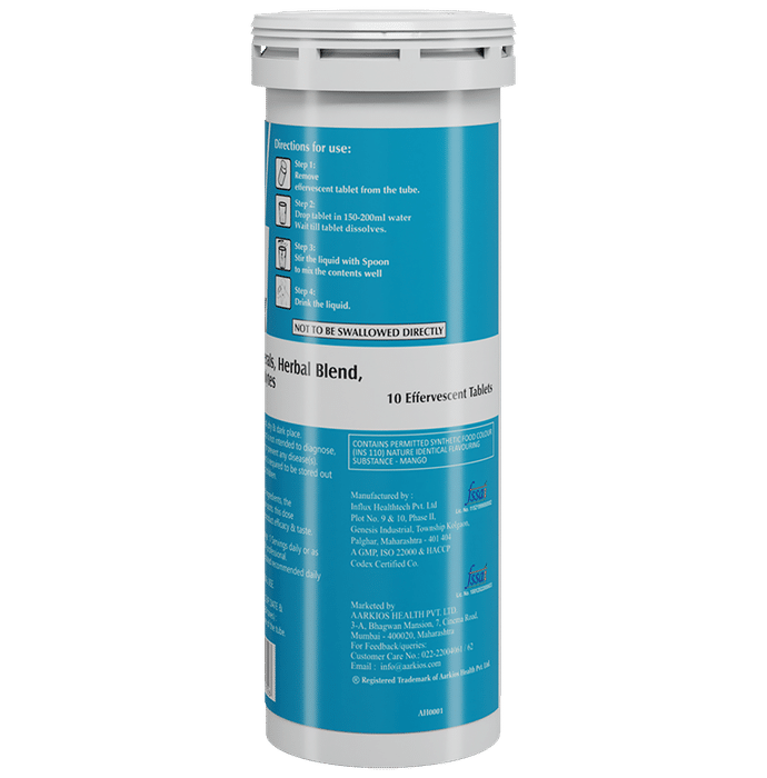 HealthAid Vegan B Complex Effervescent Tablet