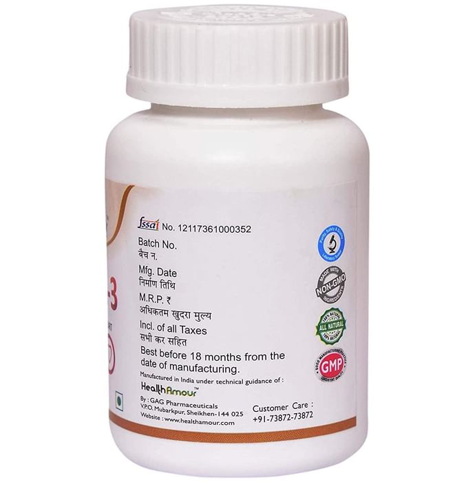 HealthAmour Omega 3 Veg Capsule