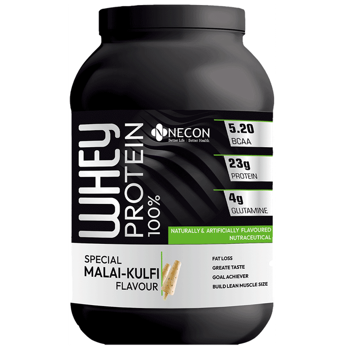 Necon Whey Protein Powder Special Malai Kulfi - Classic Derma