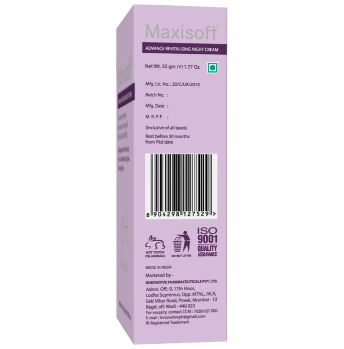 Maxisoft PH Balanced Advance Revitalising Night Cream (50gm Each)