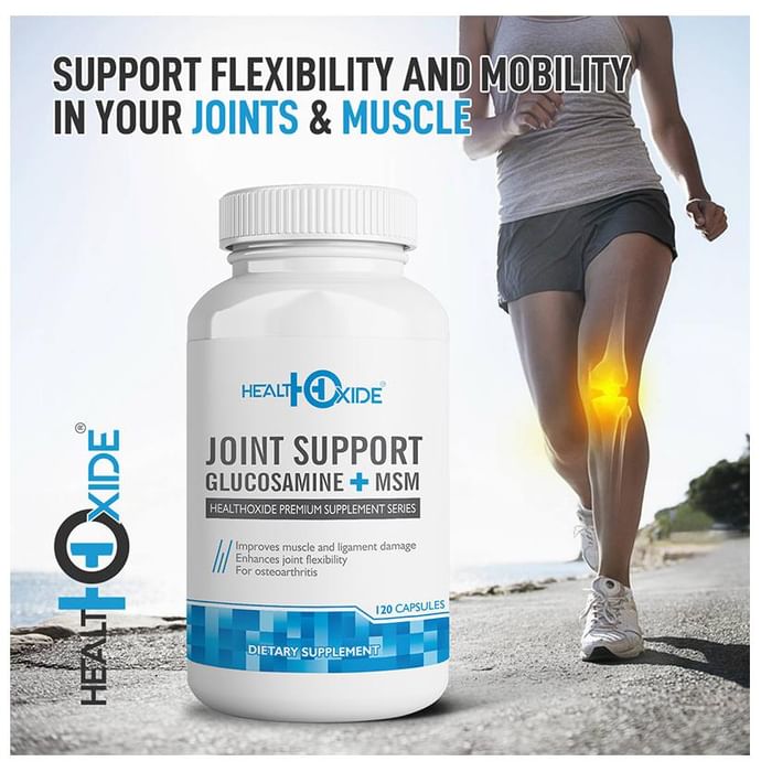 HealthOxide Joint Support Glucosamine+MSM Capsule