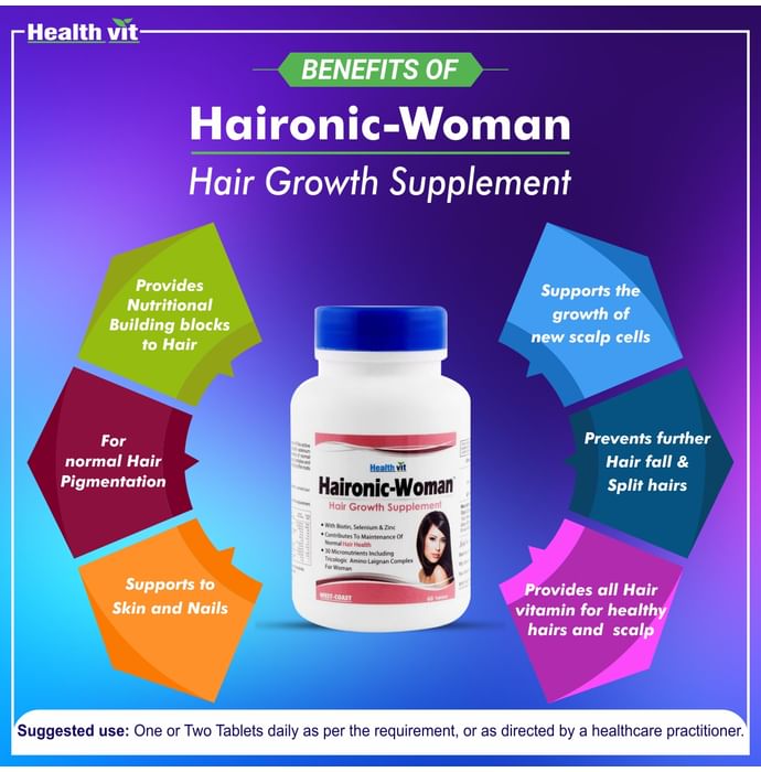 HealthVit Haironic-Man Tablet
