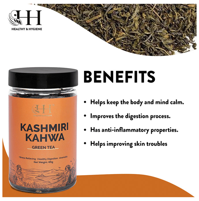 Healthy & Hygiene Kashmiri Kahwa Green Tea