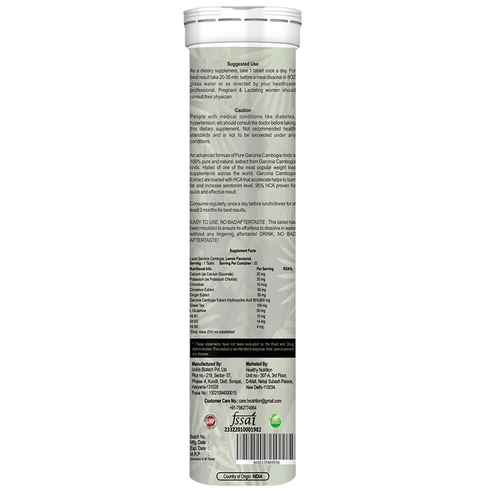 Healthy Nutrition I Got My Super Garcinia Effervescent Tablet