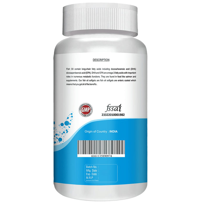 Healthy Nutrition Omega 3 Fish Oil Softgel (90 Each)