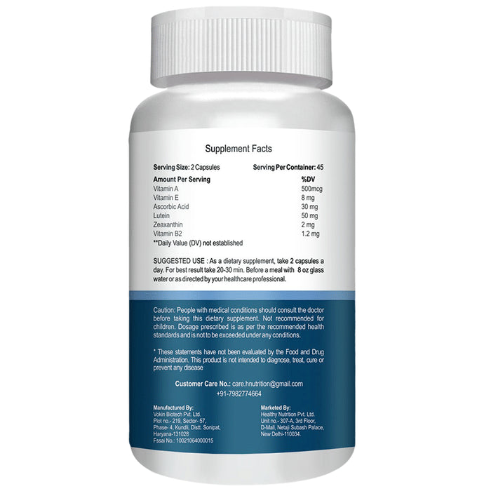 Healthy Nutrition Smart Vision Eye Care Capsule (90 Each)