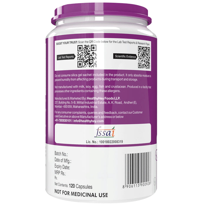HealthyHey Nutrition Vitamin B1 Vegetable Capsule