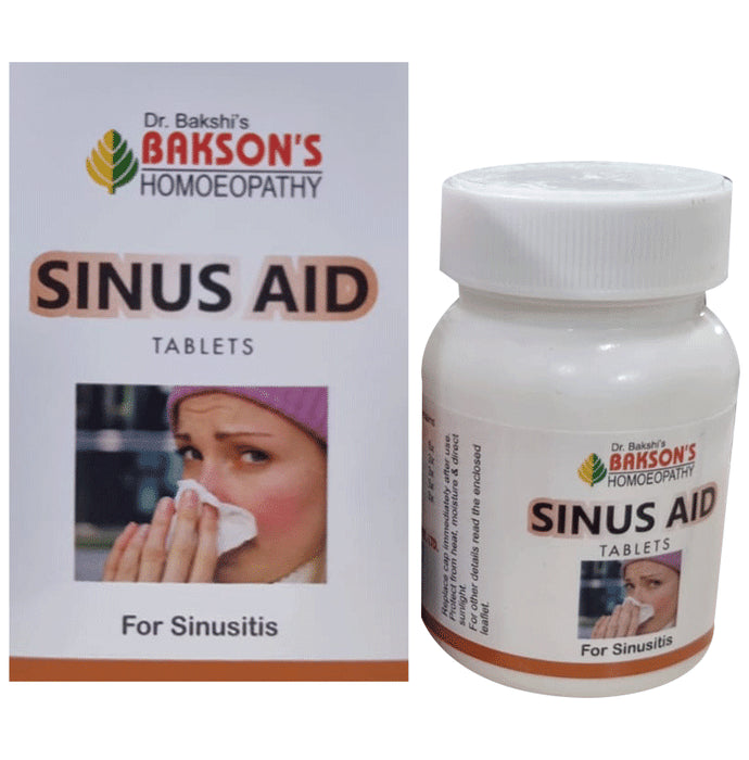 Bakson's Homeopathy Sinus Aid Tablet