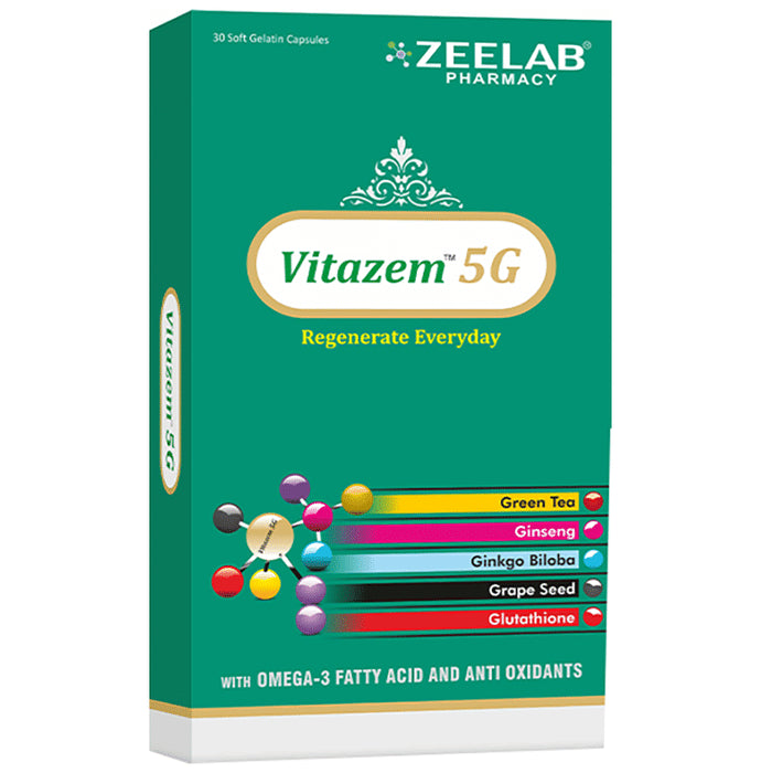 Vitazem 5G Soft Gelatin Capsule - Classic Derma
