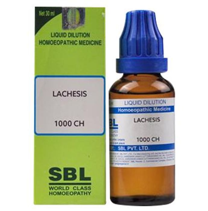 SBL Lachesis Dilution 1000 CH - Classic Derma