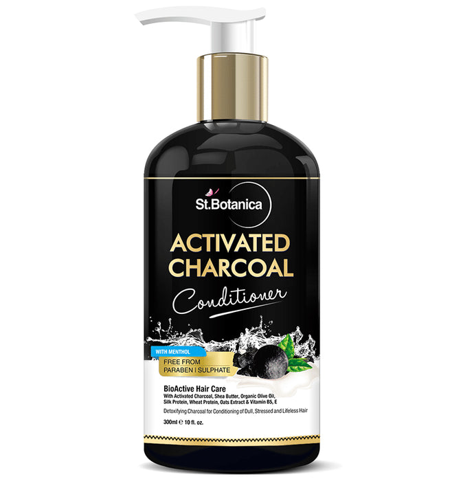 St.Botanica Activated Charcoal Hair Conditioner - Classic Derma