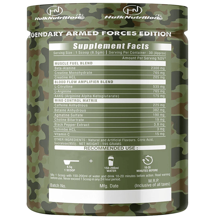 Hulk Nutrition Hard Core Powder Gummy Floss
