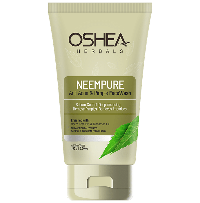 Oshea Herbals NeemPure Anti Acne & Pimple Face Wash - Classic Derma