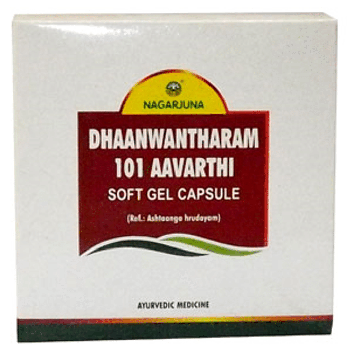 Nagarjuna Dhanwantharam Aavarthi 101 Capsule - Classic Derma
