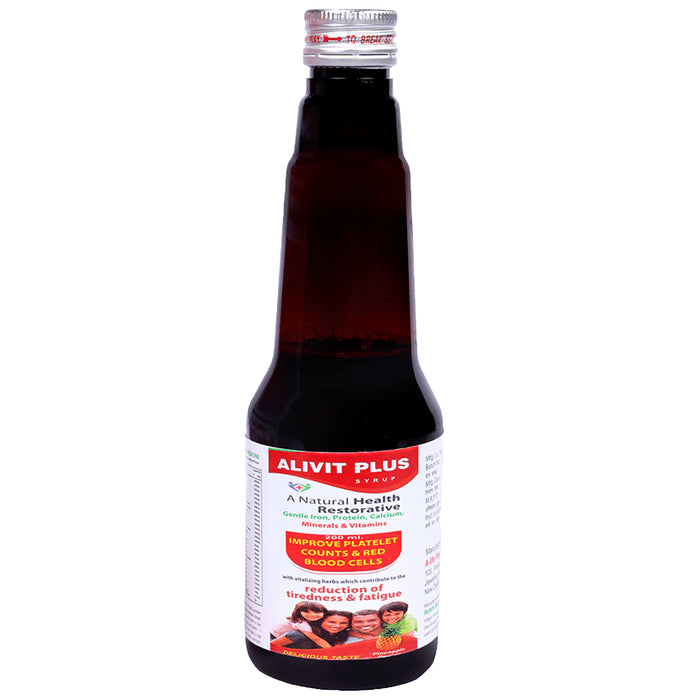 Alivit Plus Syrup Pineapple