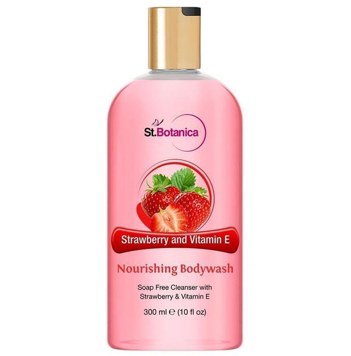 St.Botanica Strawberry & Vitamin E Body Wash - Classic Derma