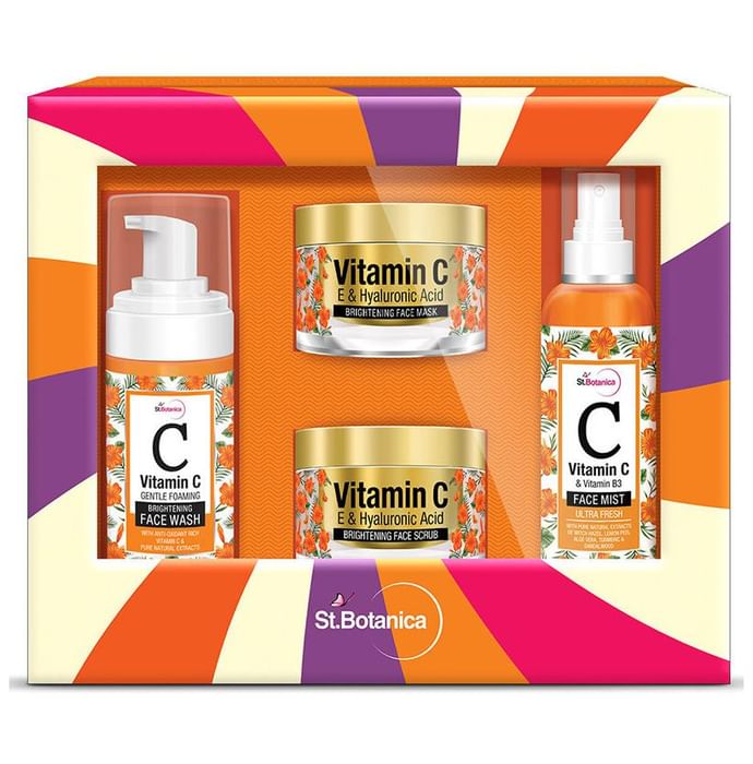 St.Botanica Vitamin C Brightening Facial Kit - Classic Derma