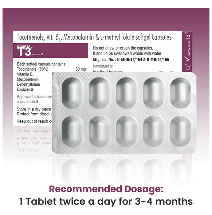 Innovcare's T3 Softgel Capsule