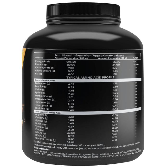 Iron Lifters Concentrate Whey Protien Powder Chocolate