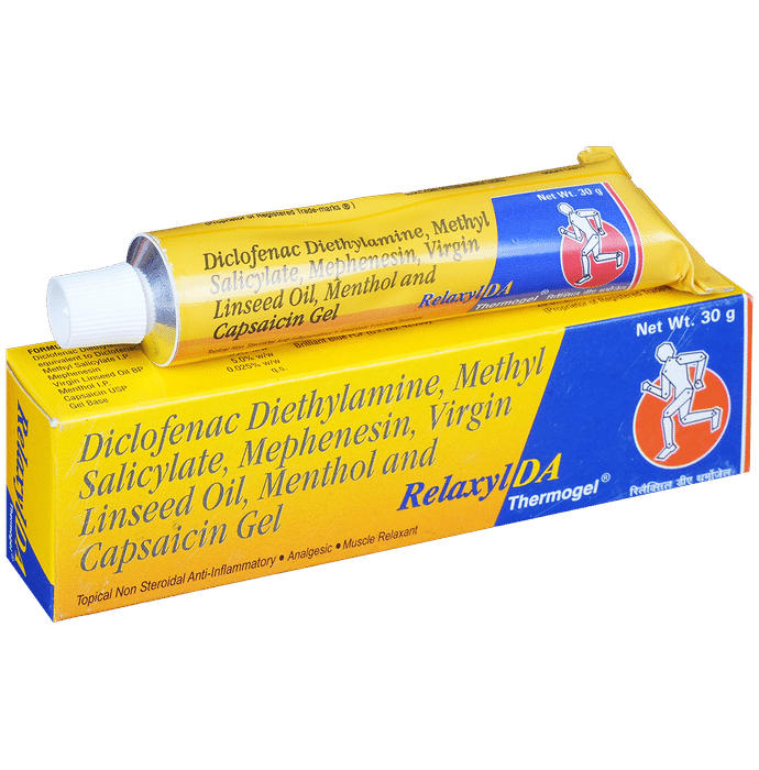 Relaxyl DA Analgesic & Muscle Relaxant Thermogel - Classic Derma