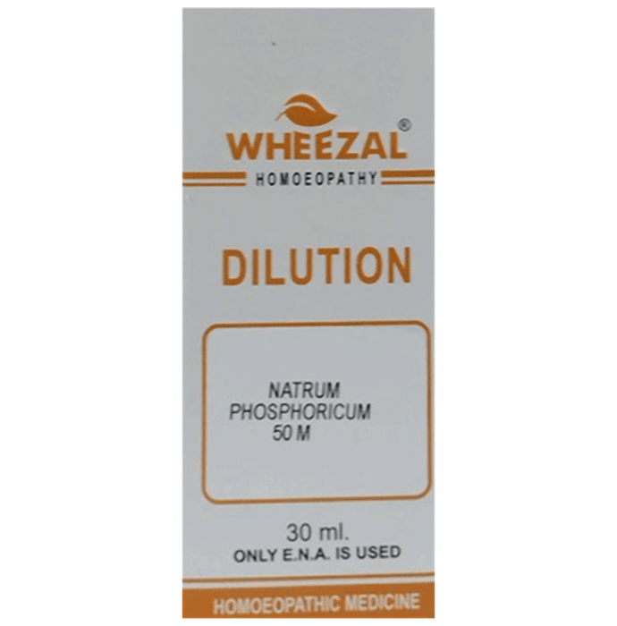 Wheezal Natrum Phosphoricum Dilution 50M - Classic Derma