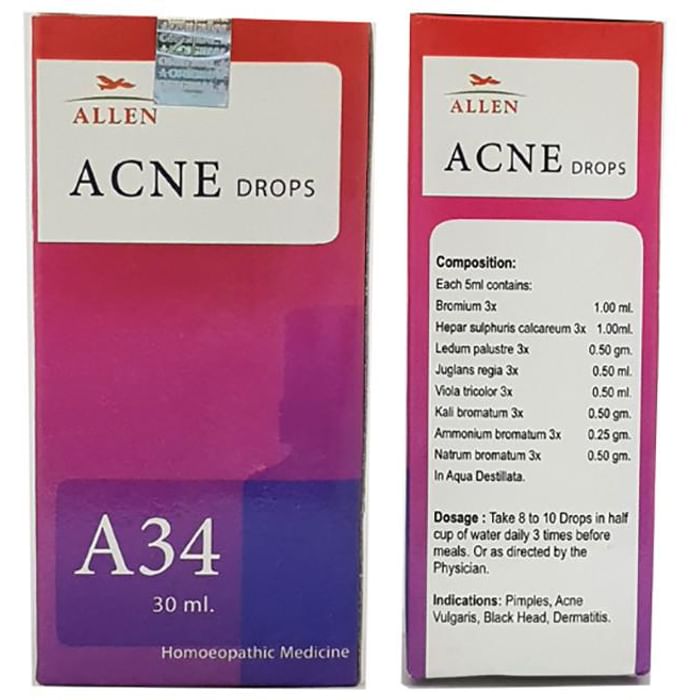 Allen A34 Acne Drop - Classic Derma
