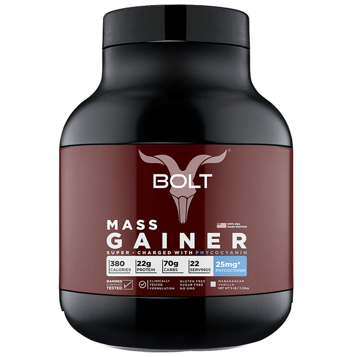 Bolt Mass Gainer Powder Rich Mawa Malai - Classic Derma