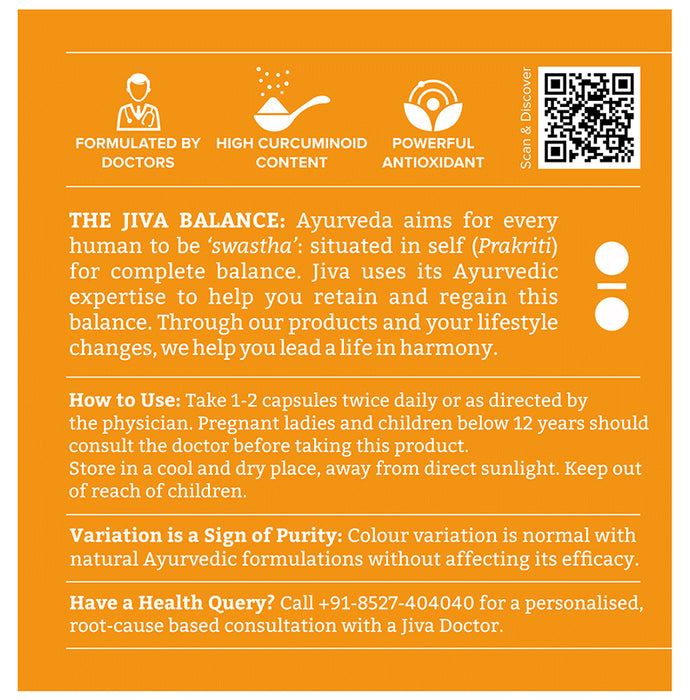Jiva Ayurveda Turmeric Capsule