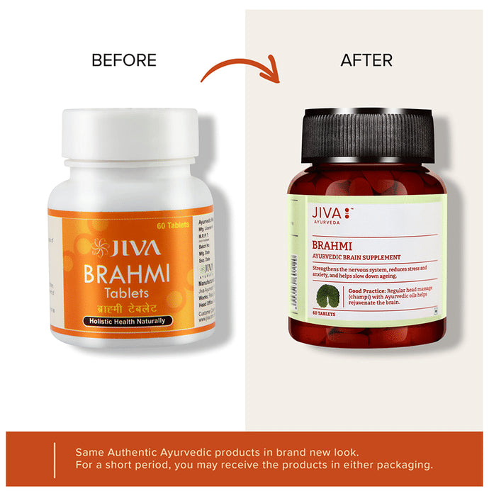 Jiva Brahmi Tablet | Supports Brain Health