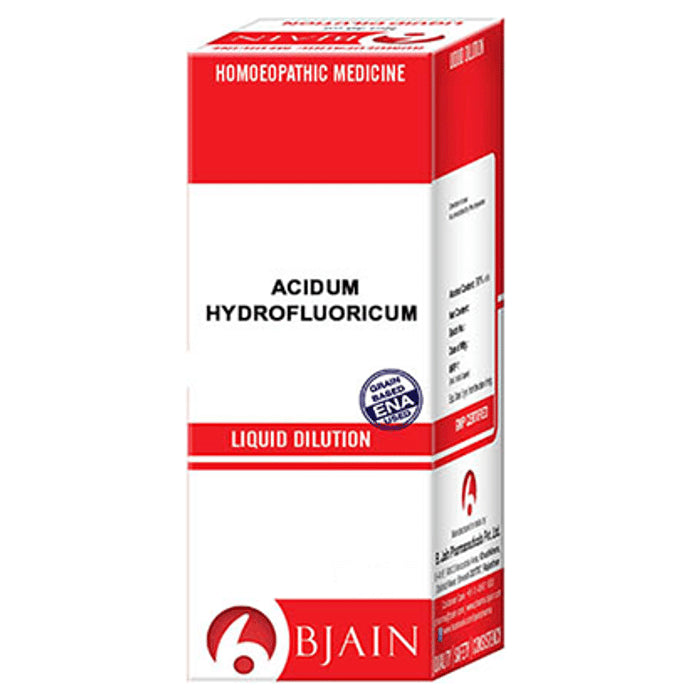 Bjain Acidum Hydrofluoricum Dilution 1000 CH - Classic Derma