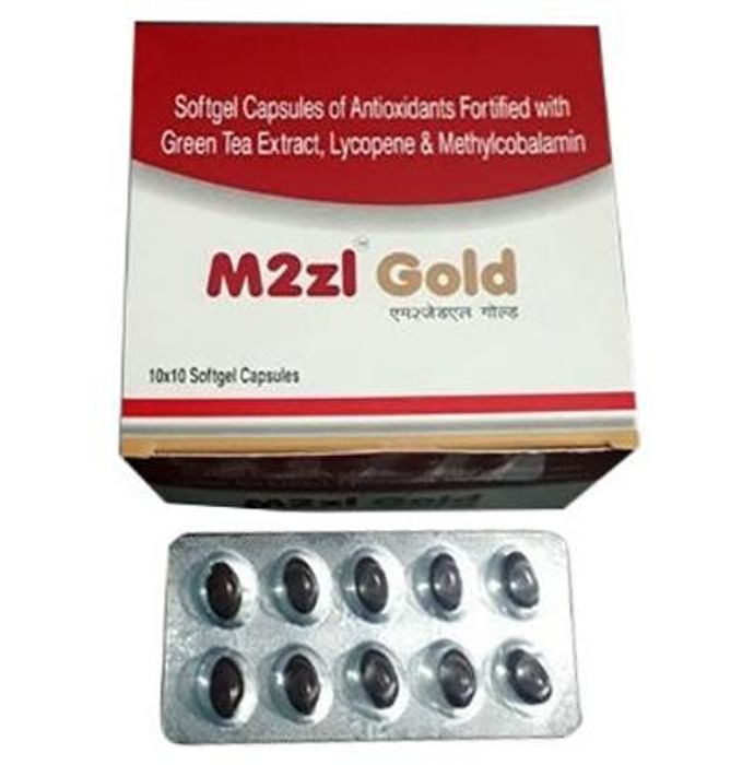 M2zl Gold Soft Gelatin Capsule - Classic Derma