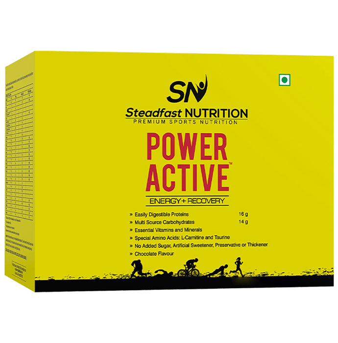 Steadfast Nutrition Power Active Energy + Recovery Chocolate - Classic Derma