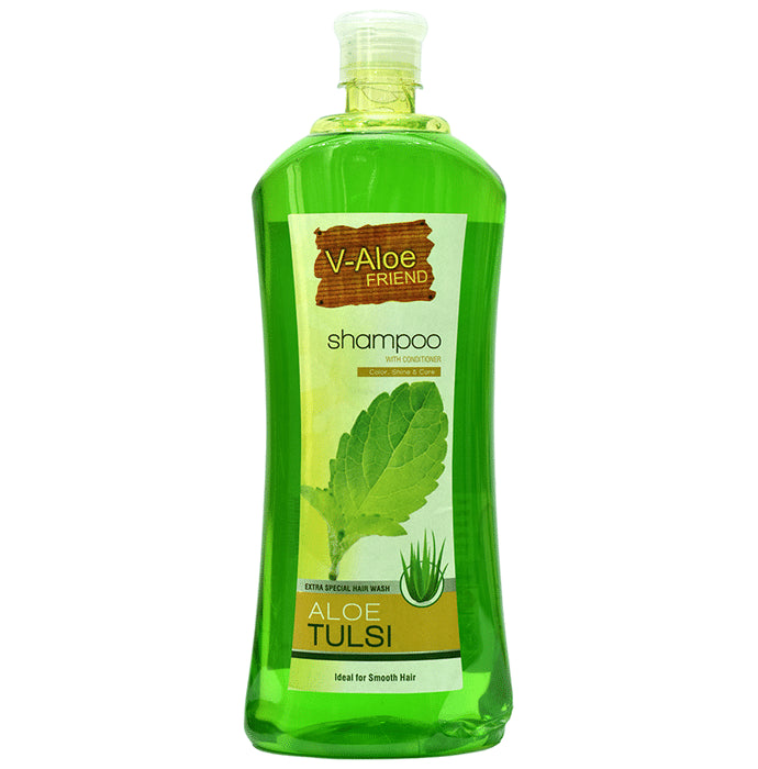 V-Aloe Friend Shampoo with Conditioner Aloe Tulsi - Classic Derma