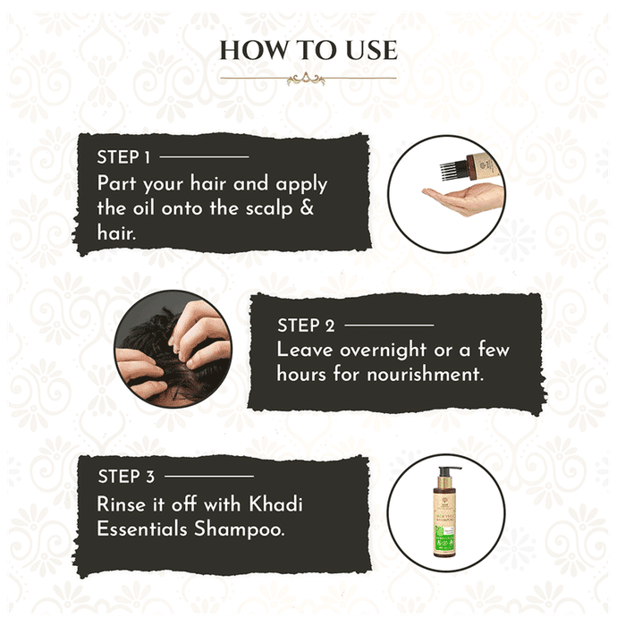 Khadi Essentials Barahmasa Hair Oil