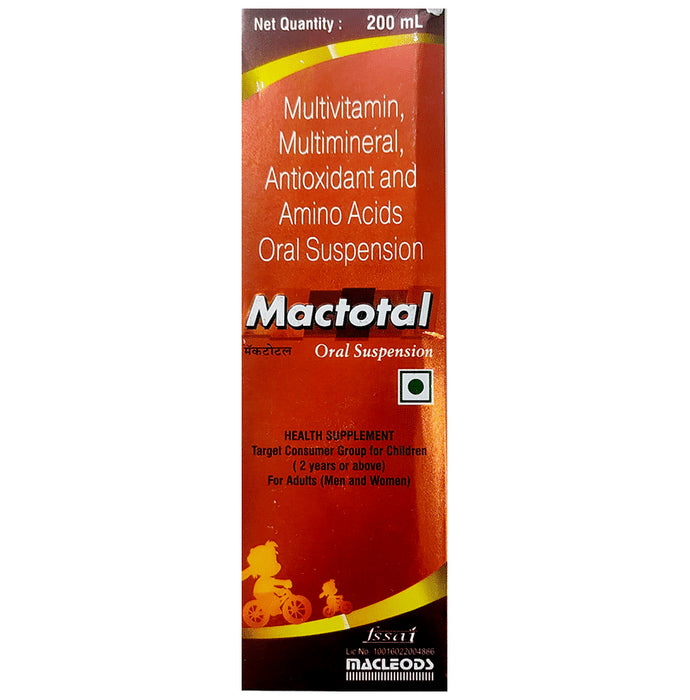 Mactotal Oral Suspension - Classic Derma