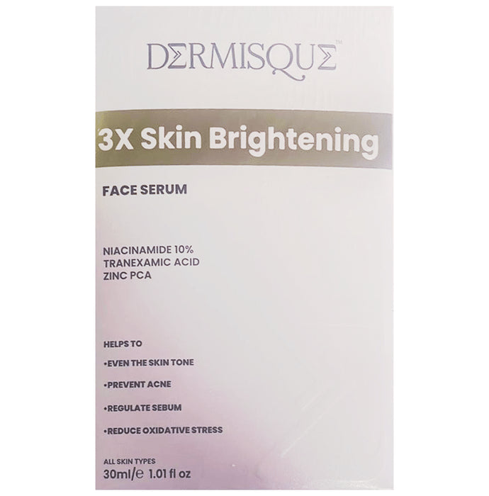 Dermisque 3X Skin Brightening Face Serum - Classic Derma