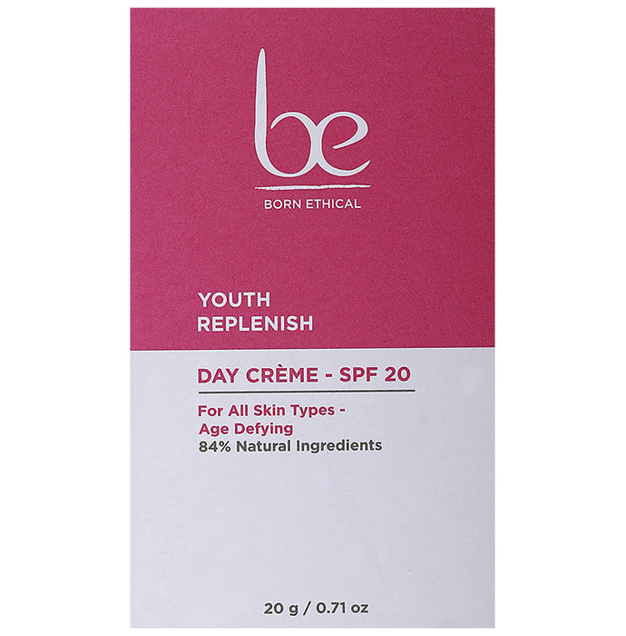 Born Ethical Youth Replenish Day Creme - SPF 20 - Classic Derma