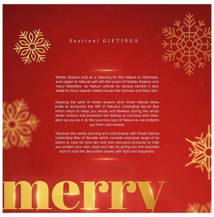 Khadi Naturals Merry Gift box