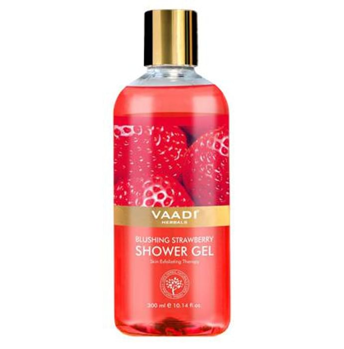 Vaadi Herbals Blushing Strawberry Shower Gel - Classic Derma