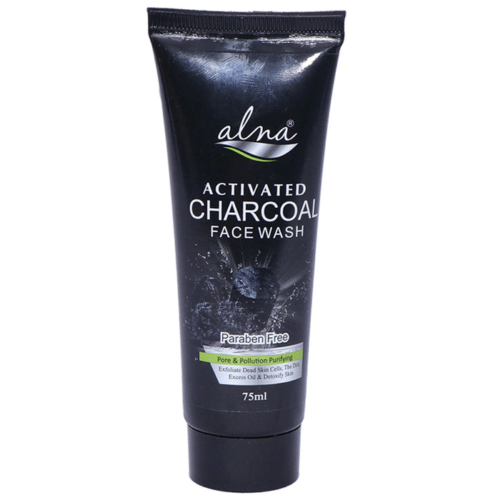 Alna Activated Charcoal Face Wash - Classic Derma